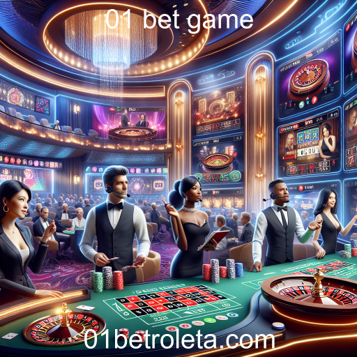 Experiência Imersiva nos Jogos Ao Vivo da 01 Bet Game